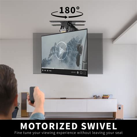 Flp 410 In Ceiling Flip Down Motorized Tv Mount Shelly Lighting