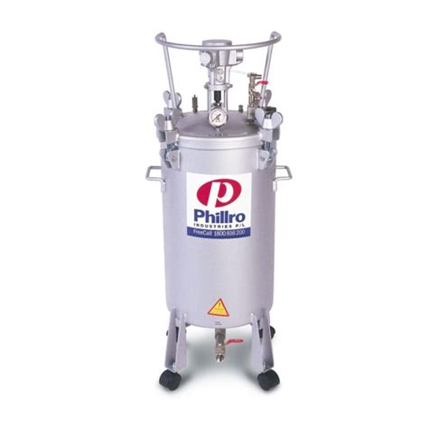 Litre Pressure Pot Bottom Outlet Air Agitation At Afg