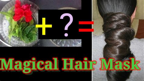 Magical Hair Mask Stop Hairfall Hairgrowth Youtube