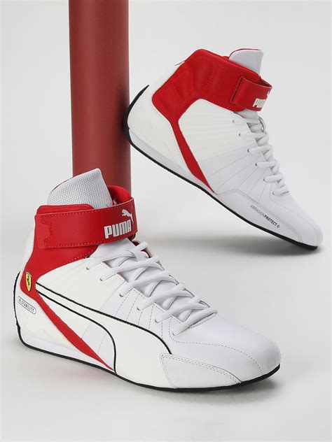 Buy Puma Motorsport Unisex Scuderia Ferrari Kart Cat Rl Mid Sneakers