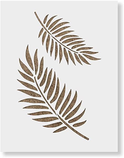 Simple Stencil Designs Leaf