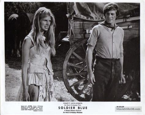 Soldier Blue Publicity Still Of Candice Bergen And Peter Strauss