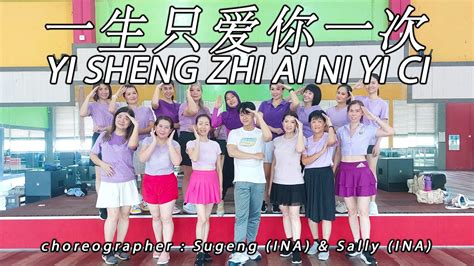 Yi Sheng Zhi Ai Ni Yi Ci 一生只爱你一次 Méi Yī Yī 梅伊伊 Line Dance Vsc