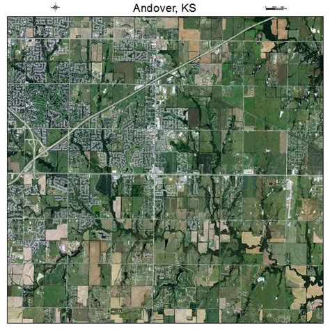 Aerial Photography Map of Andover, KS Kansas