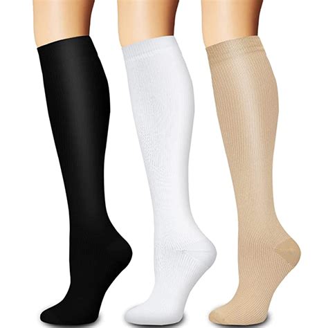 123 Pairs Compression Stocking Women Men Blood Circulation Promotion