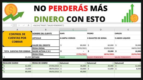 Optimiza Tu Gesti N Financiera Con Formato De Nota De Cobro En Excel