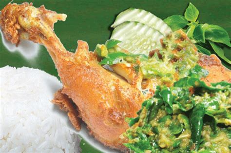 Resep Cara Membuat Ayam Goreng Penyet Sambal Ijo Pedasnya Poll Buku