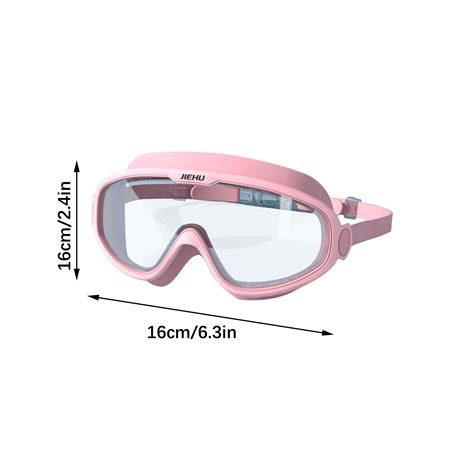 Hgallory Panoramic Hd Swim Goggles High Definition Waterproof Anti Fog Adult Swimming Goggles