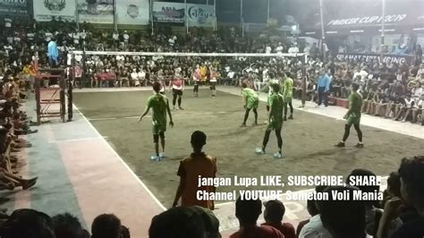 Seru Tarkam Bali Semi Final Kejuaraan Bola Voli Porker Cup Porker Vs