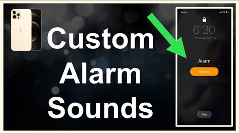 How To Get Custom Alarm Sound On Iphone Youtube