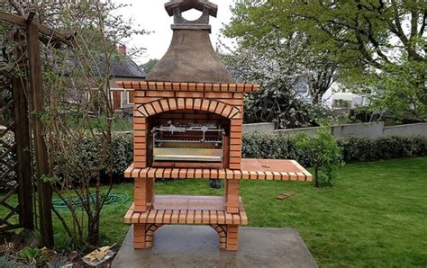 BARBECUE EN BRIQUES RUSTIQUE LÉOPARD L J 59 A Au Jardin D eden