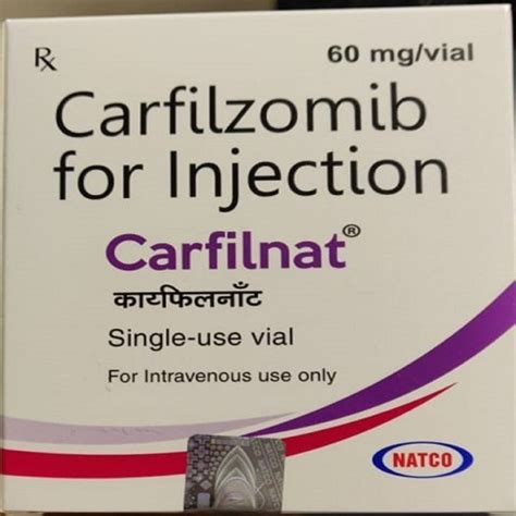 Carfilnat Natco Carfilzomib Mg Injection Packaging Box At Rs