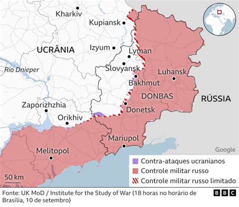 Guerra da Ucrânia 9 mapas que explicam o conflito BBC News Brasil