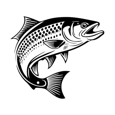 Premium Vector Fish Logo Cut Out Vector Icon Fische