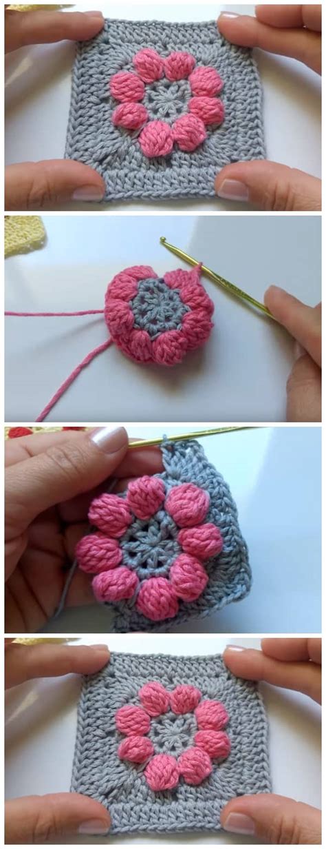 Crochet Flower Granny Square - Learn to Crochet - Crochet Kingdom