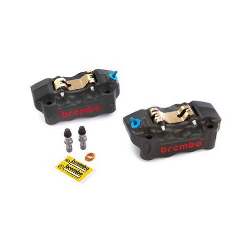 Brembo Caliper Set P4 30 34mm Gp4 Rb 2 Pin Billet 2 Piece 100mm