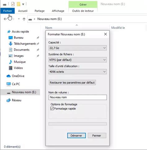 Formater Un Disque Dur Ssd Ou Cl Usb Sur Windows Malekal