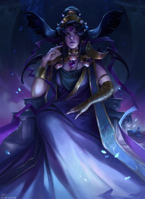 Artstation Nyx Astri Lohne Hades Fanart Lohne Hades Game