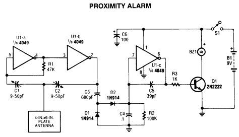 Sensor Alarm Circuit Diagram Circuit Diagram