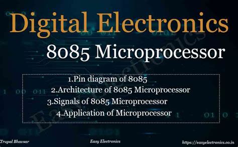 8085 Microprocessor Architecture Of 8085 Microprocessor Easy