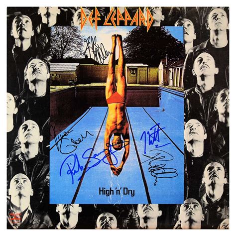 Def Leppard, High ‘n’ Dry, Joe Elliott, Vivian Campbell, Rick Savage ...