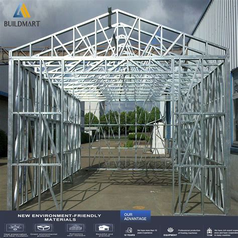 Lgs Building Structure Light Gauge Steel Framing House Structure For