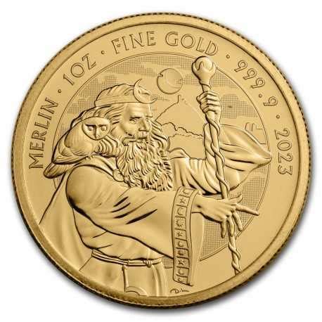 Gold Coin Myths And Legends Merlin Oz