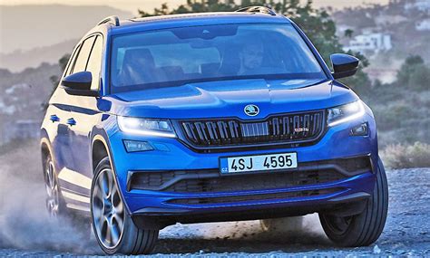 Neuer Skoda Kodiaq RS 2018 Erste Testfahrt Mit Bildern