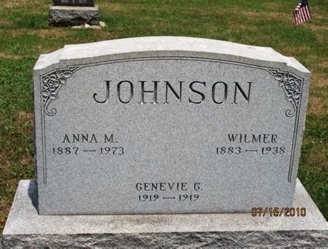 Anna Marie Anamaria Sechrist Johnson Monumento Find A Grave