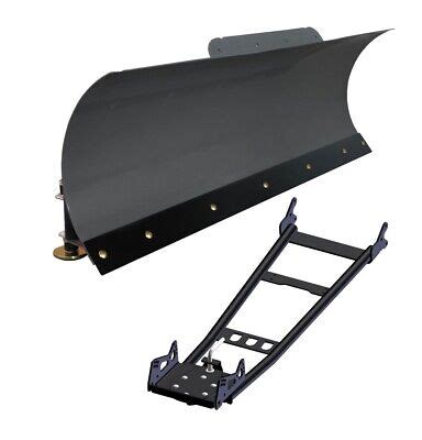 Kfi Atv Steel Blade Snow Plow Kit For Yamaha Grizzly