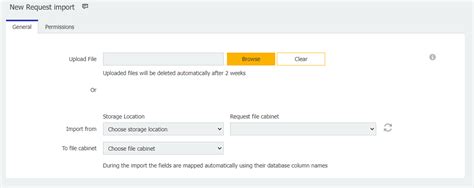 How Do I Configure Request Import In DocuWare Cloud DocuWare Support