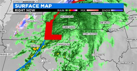 Chicago Weather Rain To Persist Until Daybreak Cbs Chicago