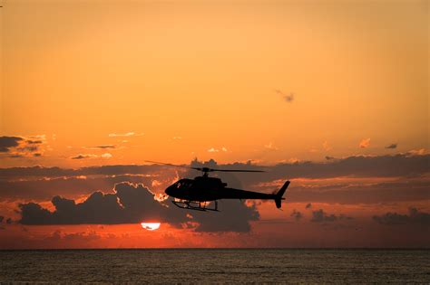 Helicopter Sunset Flight - Free photo on Pixabay - Pixabay