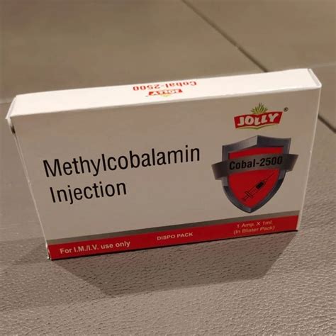 Cobal Methylcobalamin 2500mcg Injection 1 Ml At 39 Piece In Ludhiana