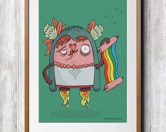 Gay Pride Poster Etsy