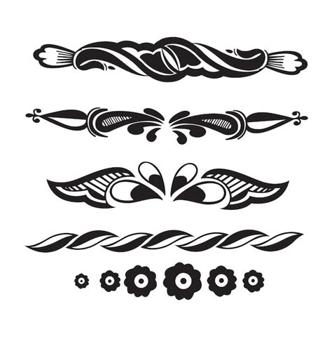 Free Clip Tattoo Borders Designs Download Free Clip Tattoo Borders