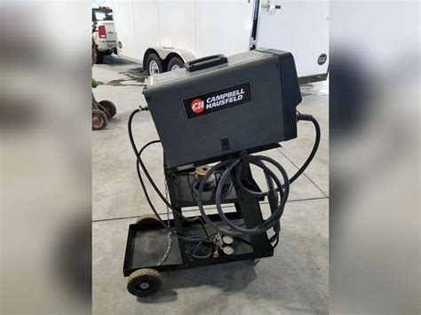 Campbell Hausfeld Pro Mig Flux Welder W Cart Leads And Regulator