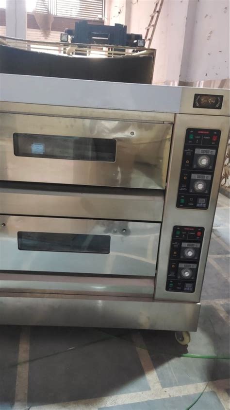 Double Electric Bae Fd Deck Tray Gas Oven At Rs Piece In