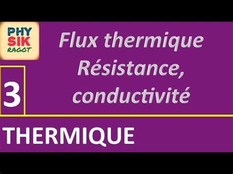 Ntroduire 105 Imagen Flux Thermique Formule Terminale Fr