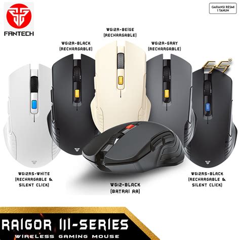 Jual Fantech Raigor Gen Iii Wg Wg R Wg Rs Mouse Gaming Wireless