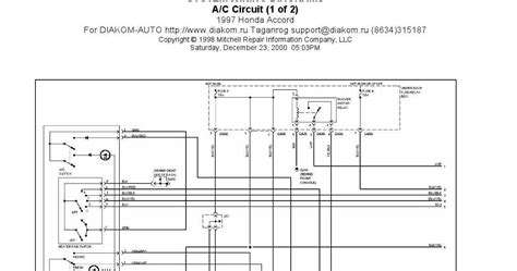 A Comprehensive Look At The 2006 Honda Accord Electrical Schematic