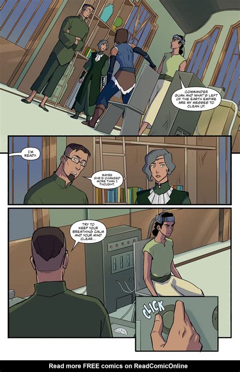 Read Online Nickelodeon The Legend Of Korra Ruins Of The Empire Comic