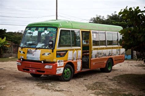 The Famous One Love Bus Awaits Its Passengers As Part Of The One Love