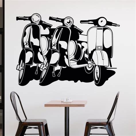 Vinilos Decorativos De Motos Vespa