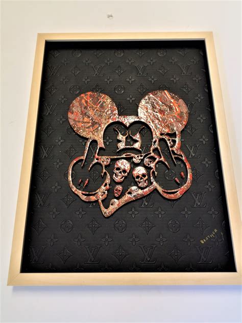 Mickey Mouse X Louis Vuitton Gangsta M Skulptur Von Brother X