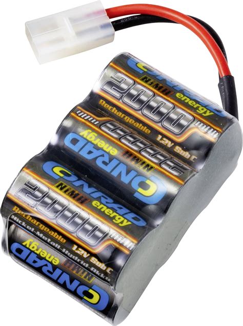 Conrad Energy RC Batteripack NiMh 7 2 V 2000 MAh Antal Celler 6