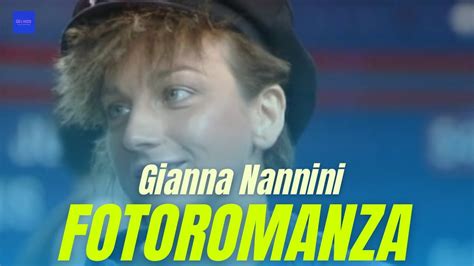 Gianna Nannini FOTOROMANZA Video Con Testo Lyrics Karaoke YouTube