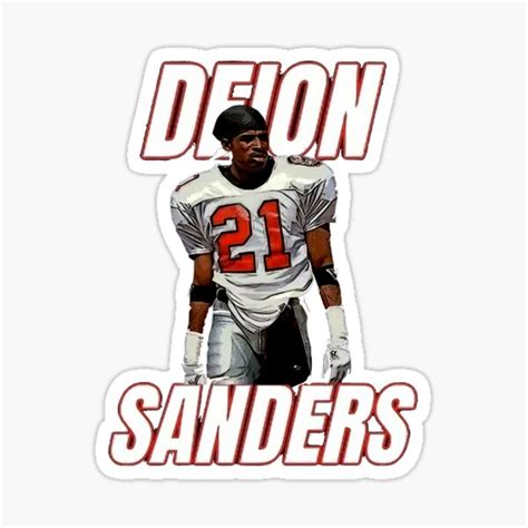 "Deion Sanders Deion Sanders Deion Sanders" Sticker for Sale by ...