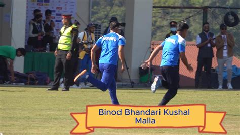 Nepal Cricket Team Practice Hard For T20 Final Kushal Malla And Binod