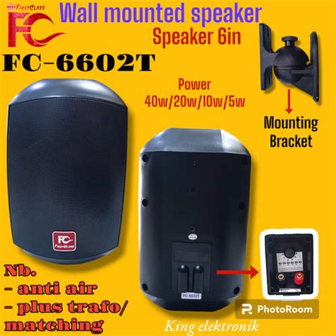 Jual Speaker Dinding Firstclass Inch Fc T Harga Set Speaker